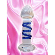 Sex Toy gode en verre pour les femmes (IJ-GST061)